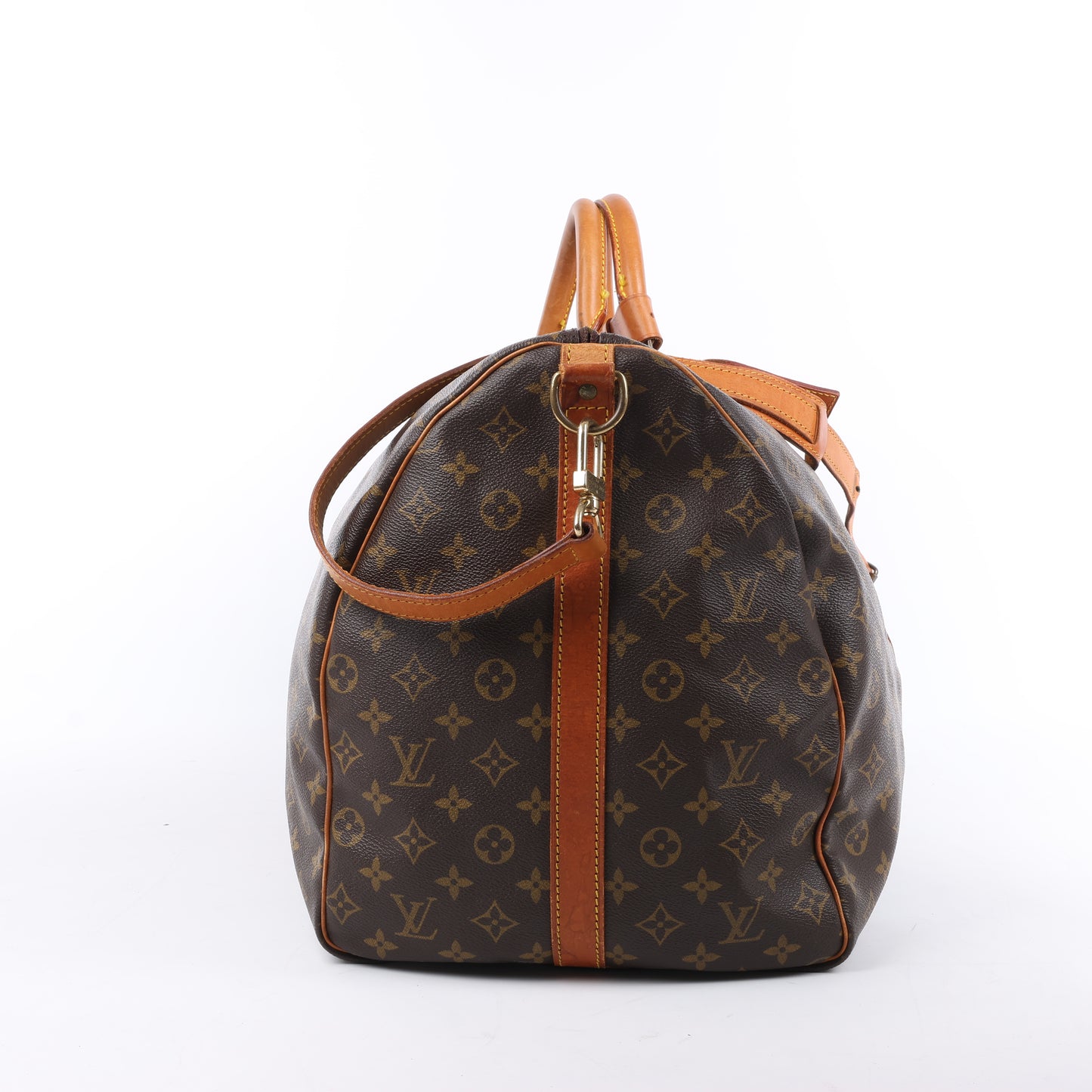 Louis Vuitton Monogram Canvas Keepall Bandoulière 60 Travel Bag M41412