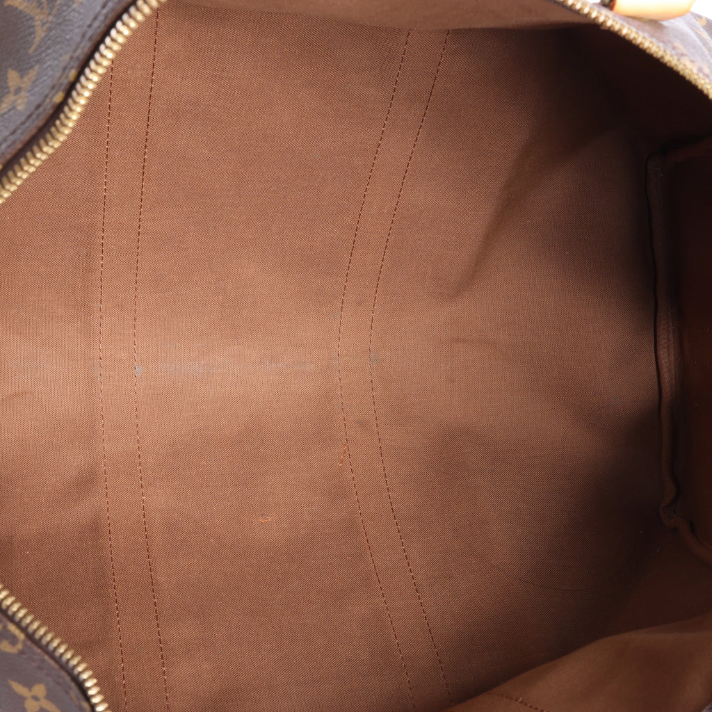 Louis Vuitton Monogram Keepall 50 Travel Bag in Brown