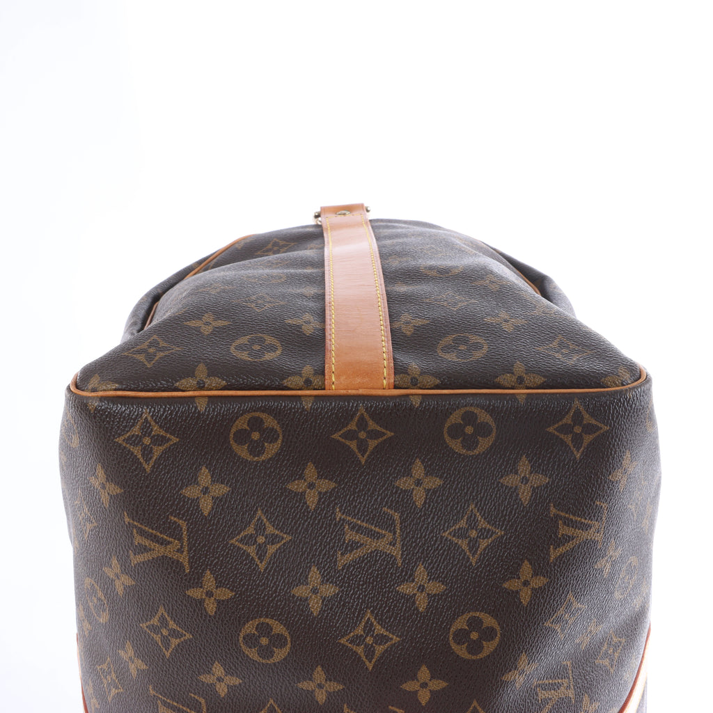 Louis Vuitton Monogram Keepall 50 Travel Bag in Brown