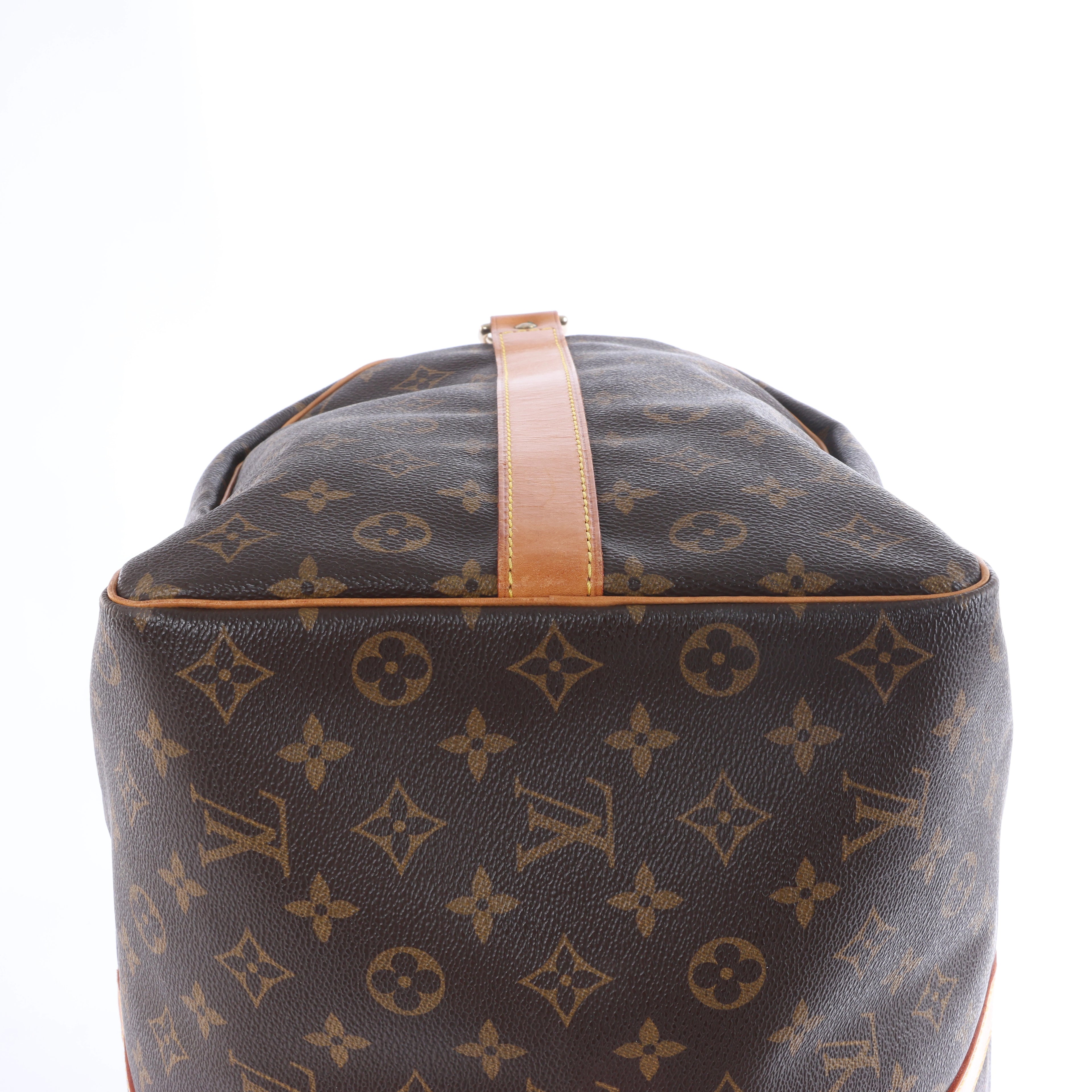 Louis Vuitton Monogram Keepall 50 Travel Bag in Brown