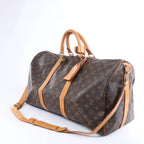 Louis Vuitton Monogram Keepall 50 Travel Bag in Brown