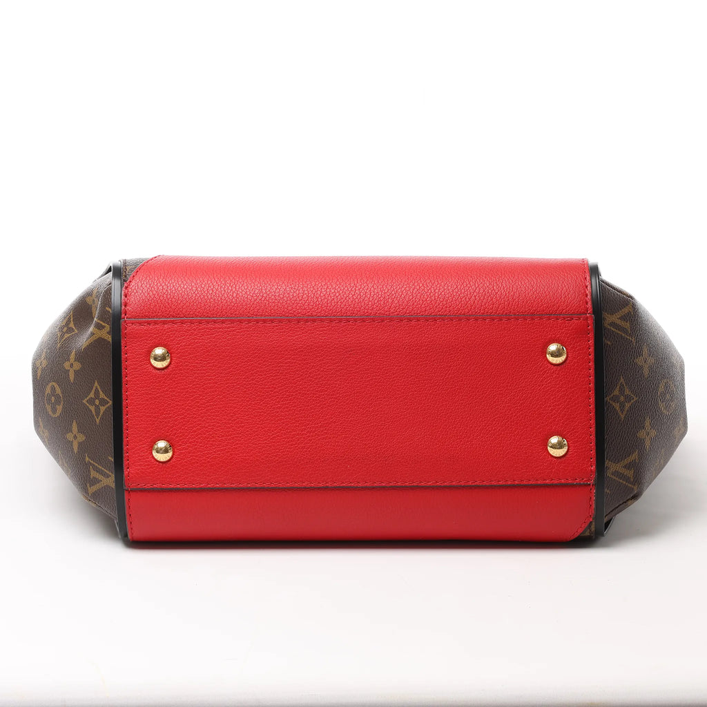 Louis Vuitton Damier Monogram Kimono MM Handbag in Red M40459