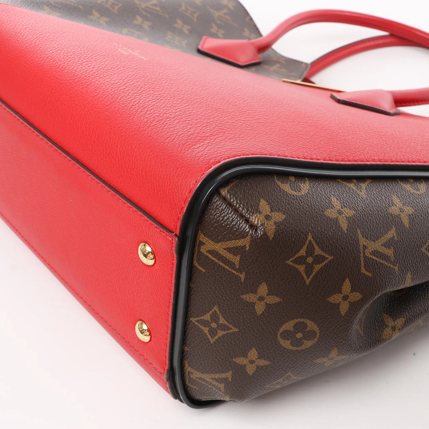 Sac à main Louis Vuitton Damier Monogram Kimono MM en rouge M40459