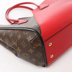 Louis Vuitton Damier Monogram Kimono MM Handbag in Red M40459