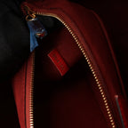 Louis Vuitton Damier Monogram Kimono MM Handbag in Red M40459