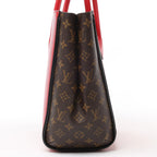 Louis Vuitton Damier Monogram Kimono MM Handbag in Red M40459