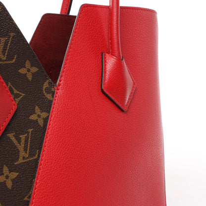 Sac à main Louis Vuitton Damier Monogram Kimono MM en rouge M40459