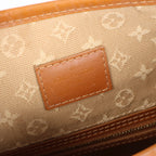 Louis Vuitton Besace Mary Kate Monogram Mini Lin Shoulder Bag in Beige M92323