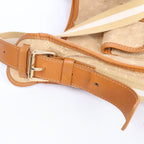 Louis Vuitton Besace Mary Kate Monogram Mini Lin Shoulder Bag in Beige M92323