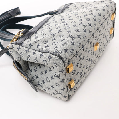 Louis Vuitton Monogram Mini Josephine PM Handbag in Gray and Navy M92312