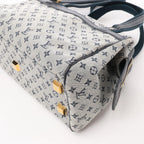 Louis Vuitton Monogram Mini Josephine PM Handbag in Gray and Navy M92312