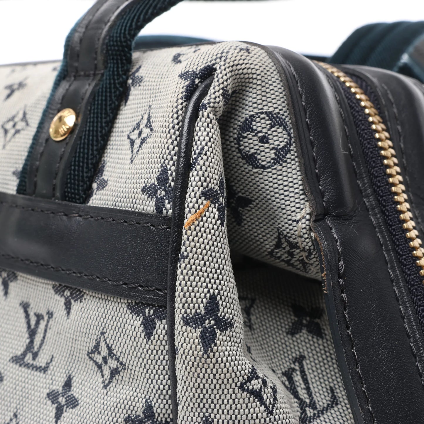 Louis Vuitton Monogram Mini Josephine PM Handbag in Gray and Navy M92312