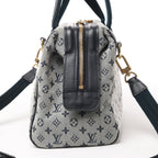 Louis Vuitton Monogram Mini Josephine PM Handbag in Gray and Navy M92312