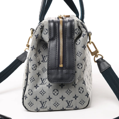 Louis Vuitton Monogram Mini Josephine PM Handbag in Gray and Navy M92312