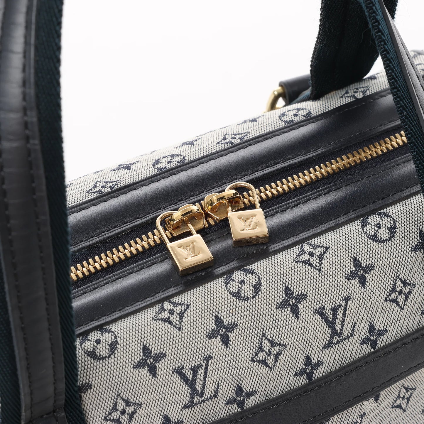 Louis Vuitton Monogram Mini Josephine PM Handbag in Gray and Navy M92312