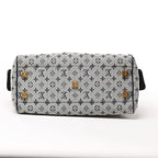 Louis Vuitton Monogram Mini Josephine PM Handbag in Gray and Navy M92312