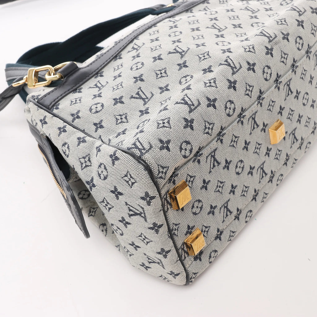 Louis Vuitton Monogram Mini Josephine PM Handbag in Gray and Navy M92312