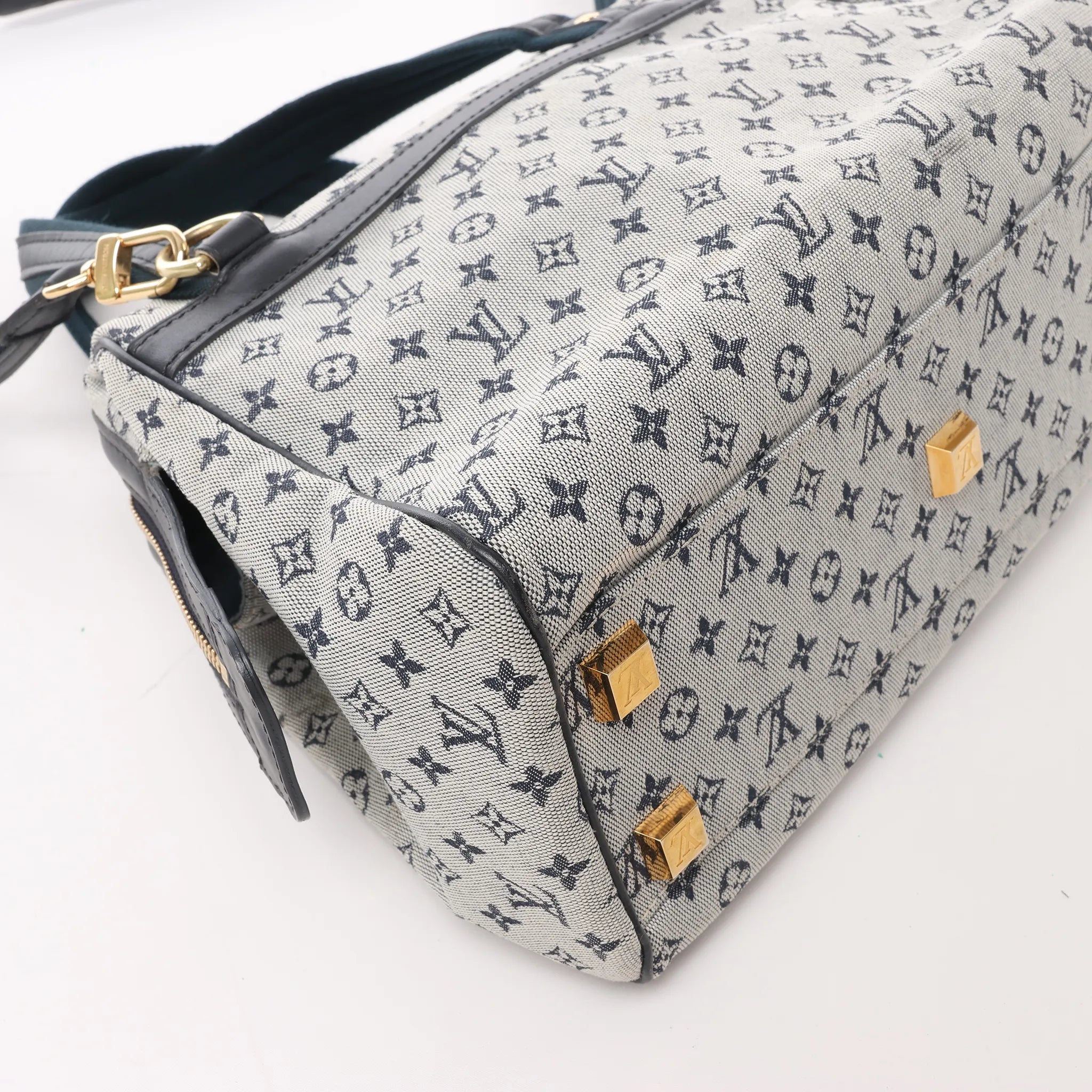 Louis Vuitton Monogram Mini Josephine PM Handbag in Gray and Navy M92312
