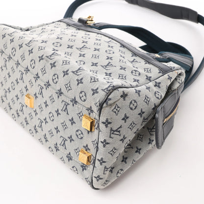 Louis Vuitton Monogram Mini Josephine PM Handbag in Gray and Navy M92312