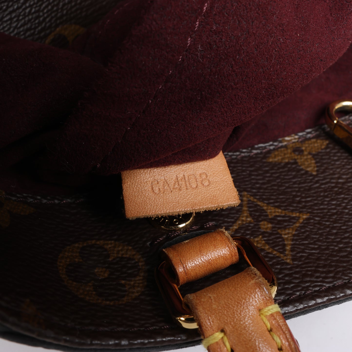 Louis Vuitton Monogram Montaigne BB 2Way Handbag M41055