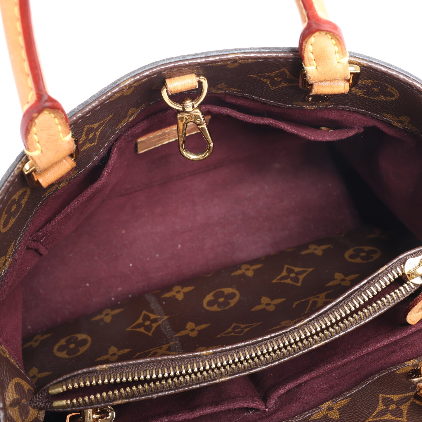 Louis Vuitton Monogram Montaigne BB 2Way Handbag M41055