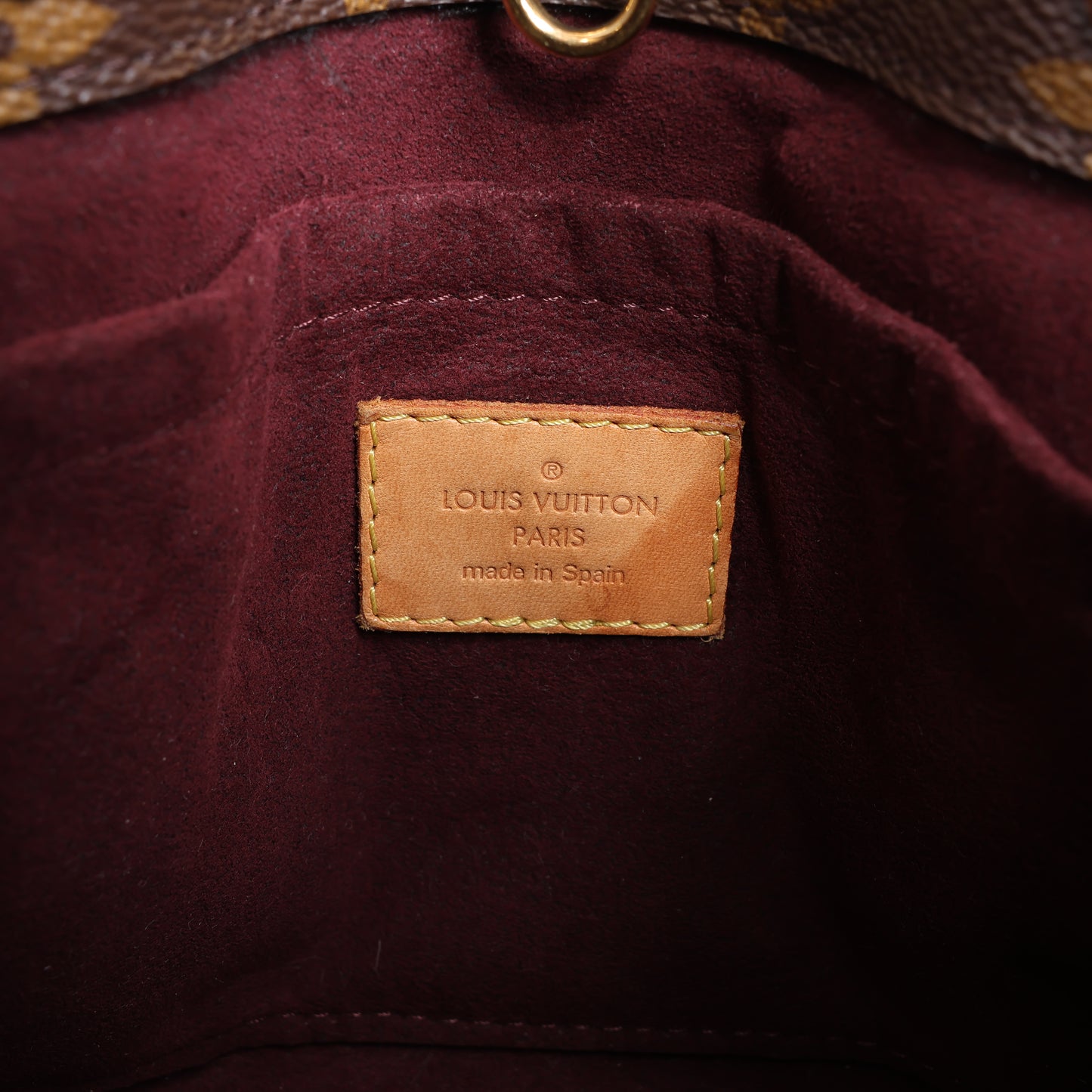 Louis Vuitton Monogram Montaigne BB 2Way Handbag M41055