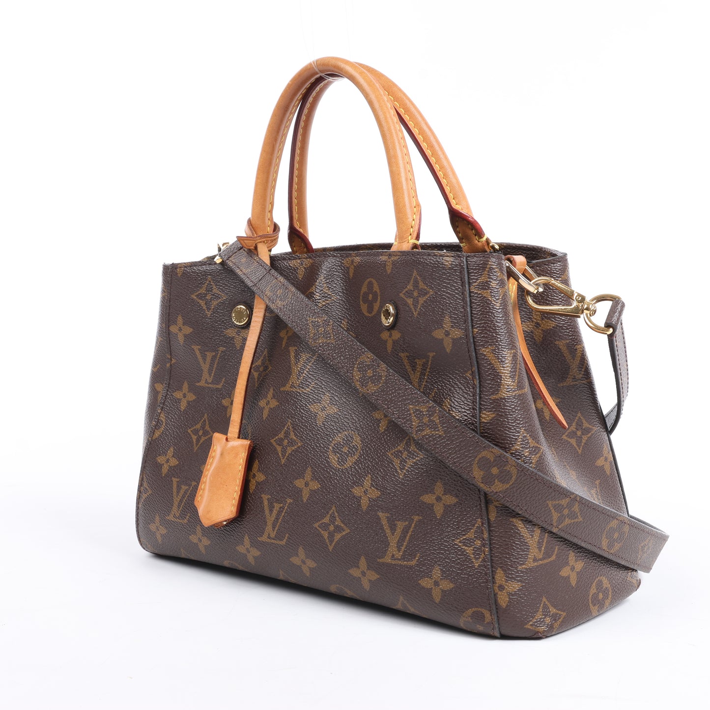 Louis Vuitton Monogram Montaigne BB 2Way Handbag M41055
