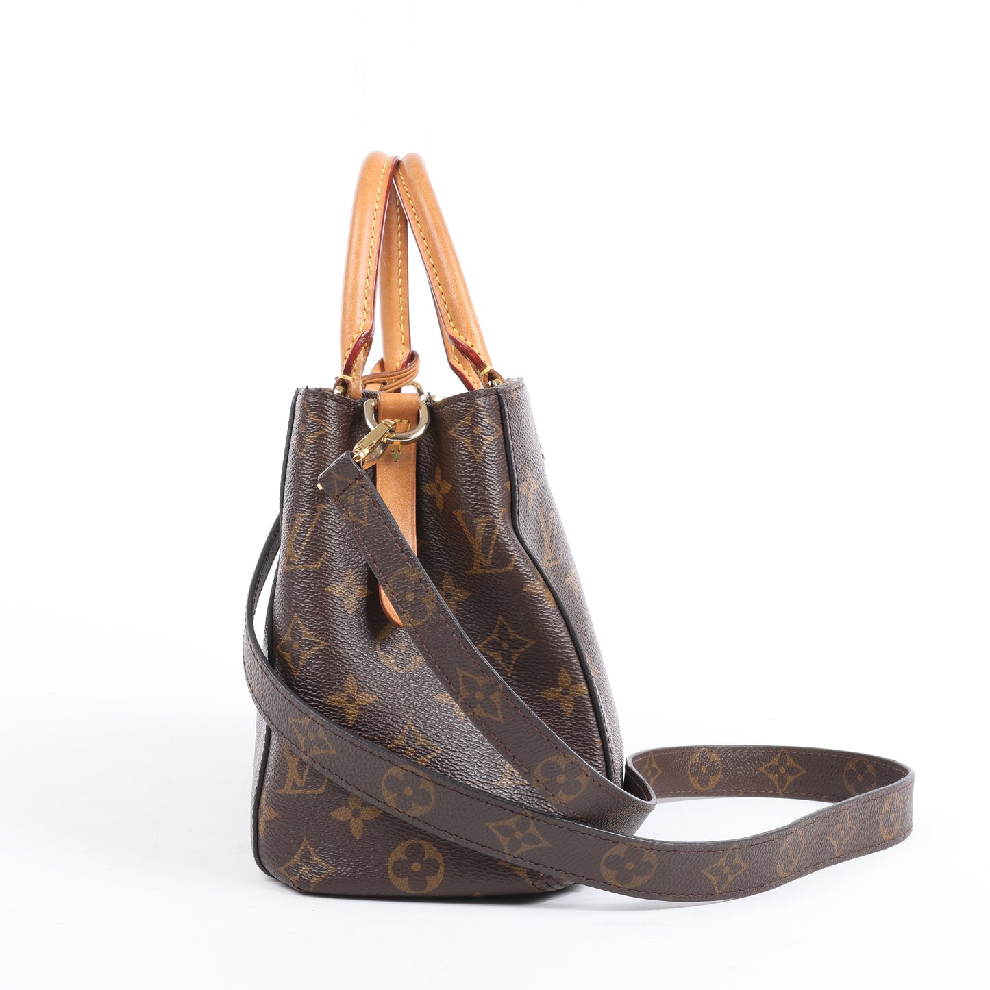 Louis Vuitton Monogram Montaigne BB 2Way Handbag M41055