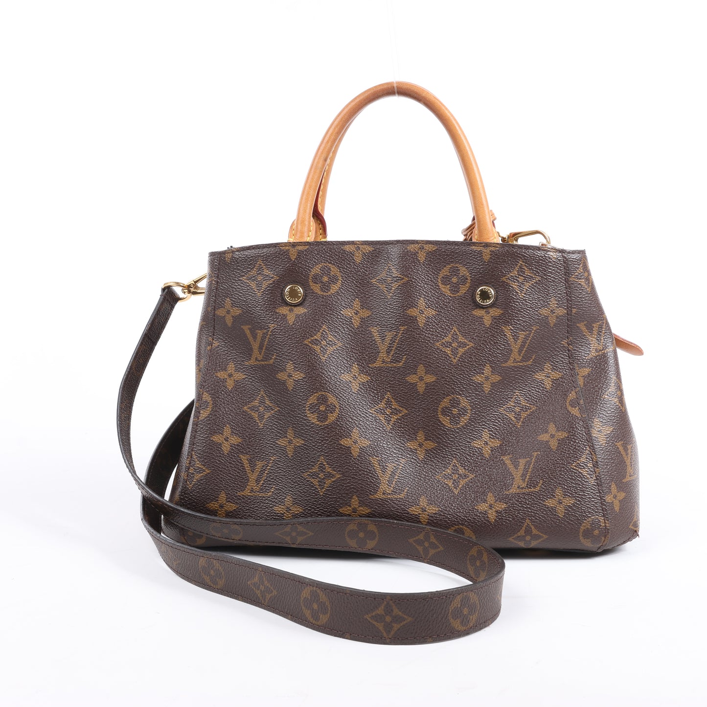 Louis Vuitton Monogram Montaigne BB 2Way Handbag M41055