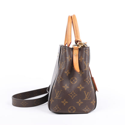 Louis Vuitton Monogram Montaigne BB 2Way Handbag M41055