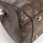 Louis Vuitton Montaigne GM Monogram Canvas Handbag in Brown