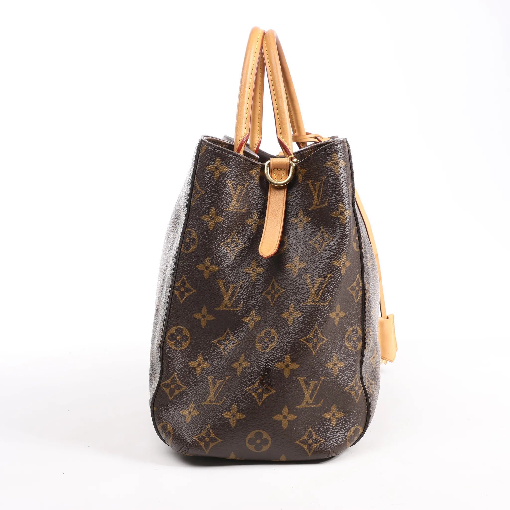 Louis Vuitton Montaigne GM Monogram Canvas Handbag in Brown
