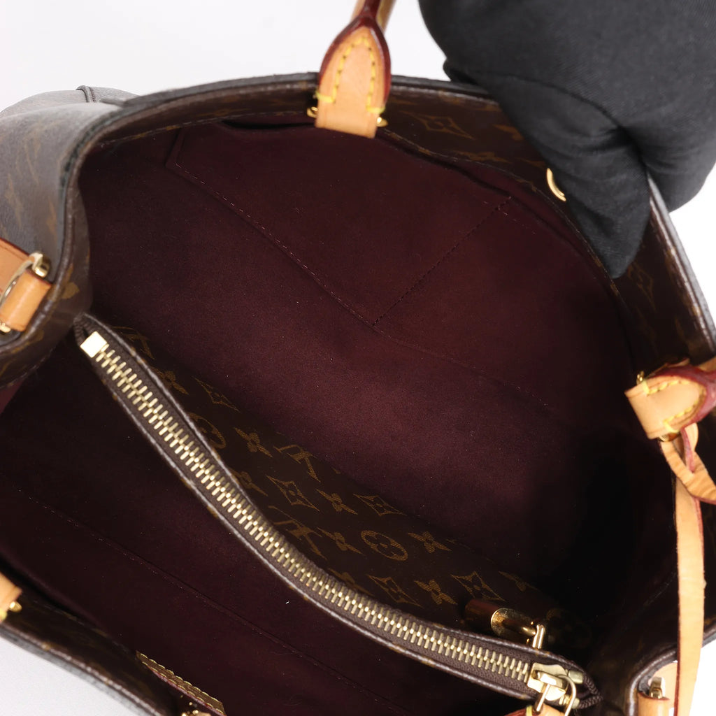 Louis Vuitton Monogram Montaigne MM 2Way Handbag M41056