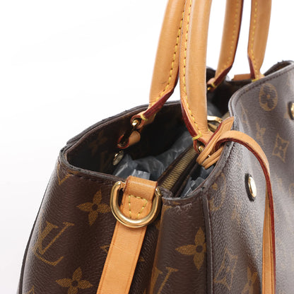Louis Vuitton Monogram Montaigne MM 2Way Handbag M41056