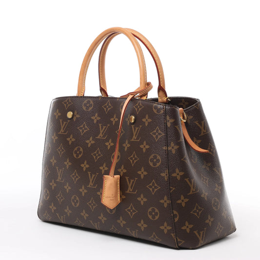 Sac à main Louis Vuitton Montaigne MM 2 voies Monogram M41056