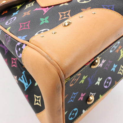 Louis Vuitton Monogram Multicolor Beverly MM Handbag in Black
