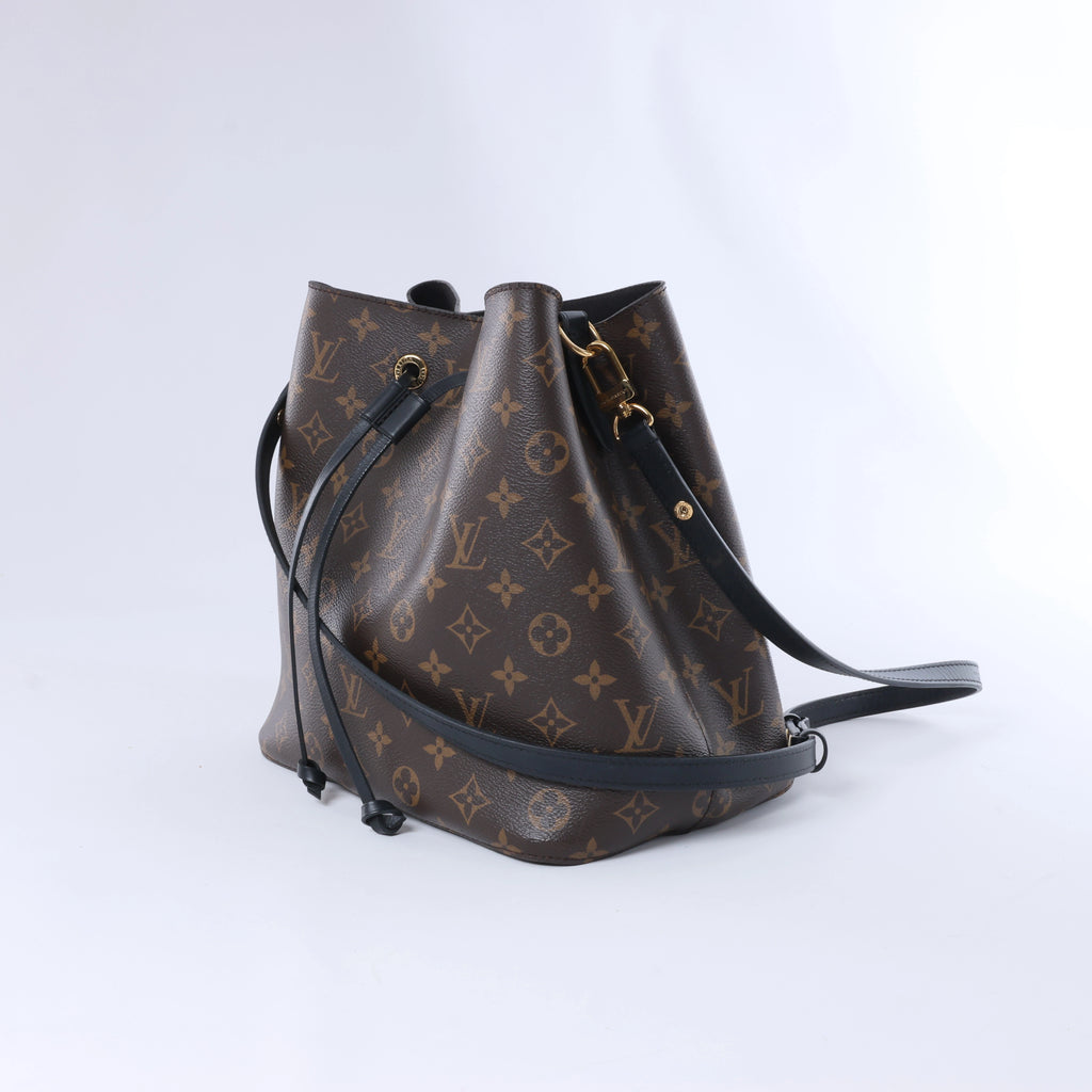 Bolso de hombro Louis Vuitton Neonoe Monogram LOVE LOCK en marrón M44369