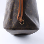 Louis Vuitton Monogram Neverfull MM Shoulder Bag in Brown