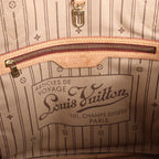 Louis Vuitton Monogram Neverfull MM Shoulder Bag in Brown