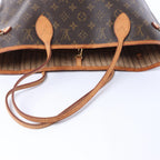 Louis Vuitton Monogram Neverfull MM Shoulder Bag in Brown