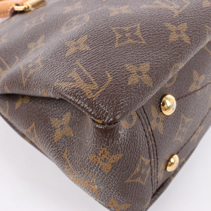 Louis Vuitton Monogram Pallas BB 2Way Handbag in Red M50068