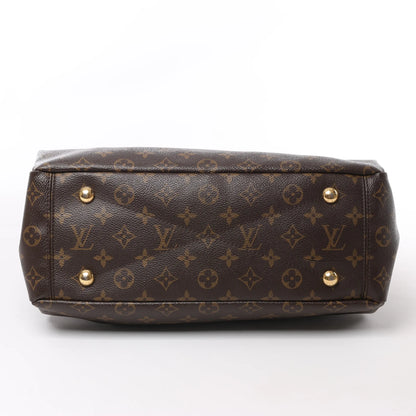 Louis Vuitton Monogram Pallas MM 2Way Handbag in Brown M40907