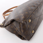 Louis Vuitton Monogram Pallas MM 2Way Handbag in Brown M40907