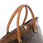 Louis Vuitton Monogram Pallas MM 2Way Handbag in Brown M40907
