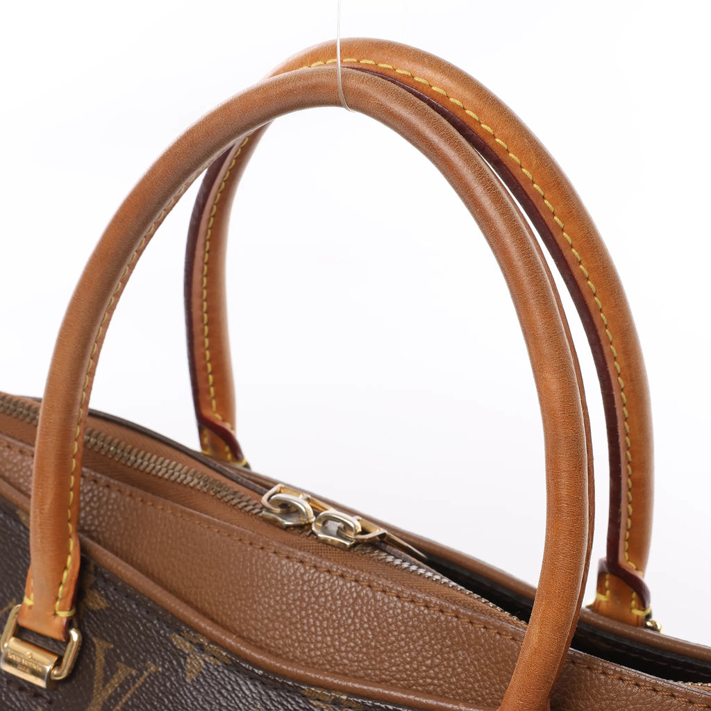 Louis Vuitton Monogram Pallas MM 2Way Handbag in Brown M40907