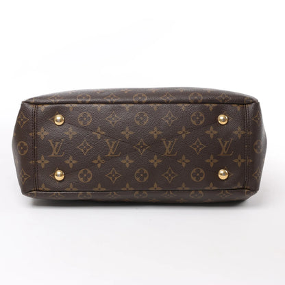 Louis Vuitton Monogram Pallas MM 2Way Handbag in Purple x Brown M41059