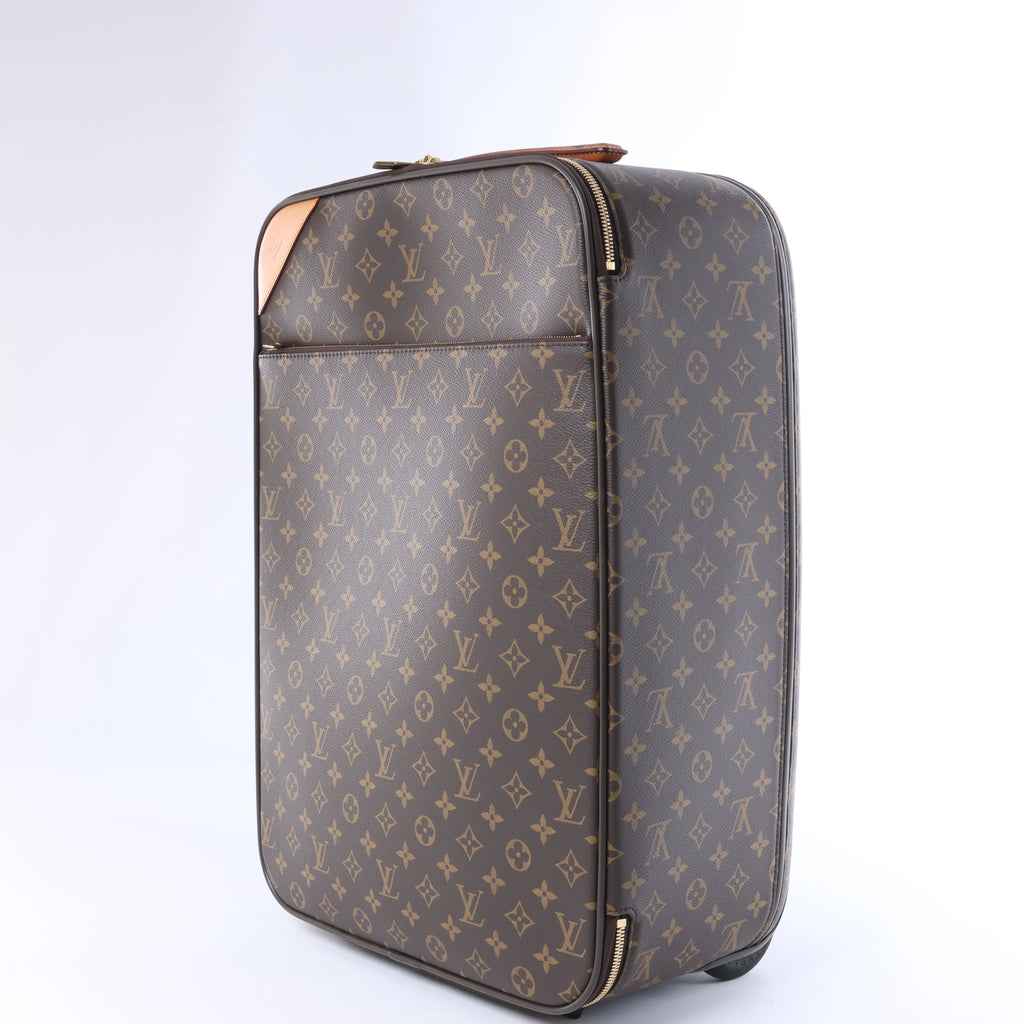 Louis Vuitton Pegase 50 Monogram Canva Travel Bag in Brown M23251