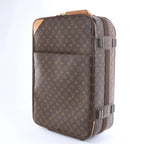Louis Vuitton Pegase 55 Monogram Travel Bag in Brown M23297