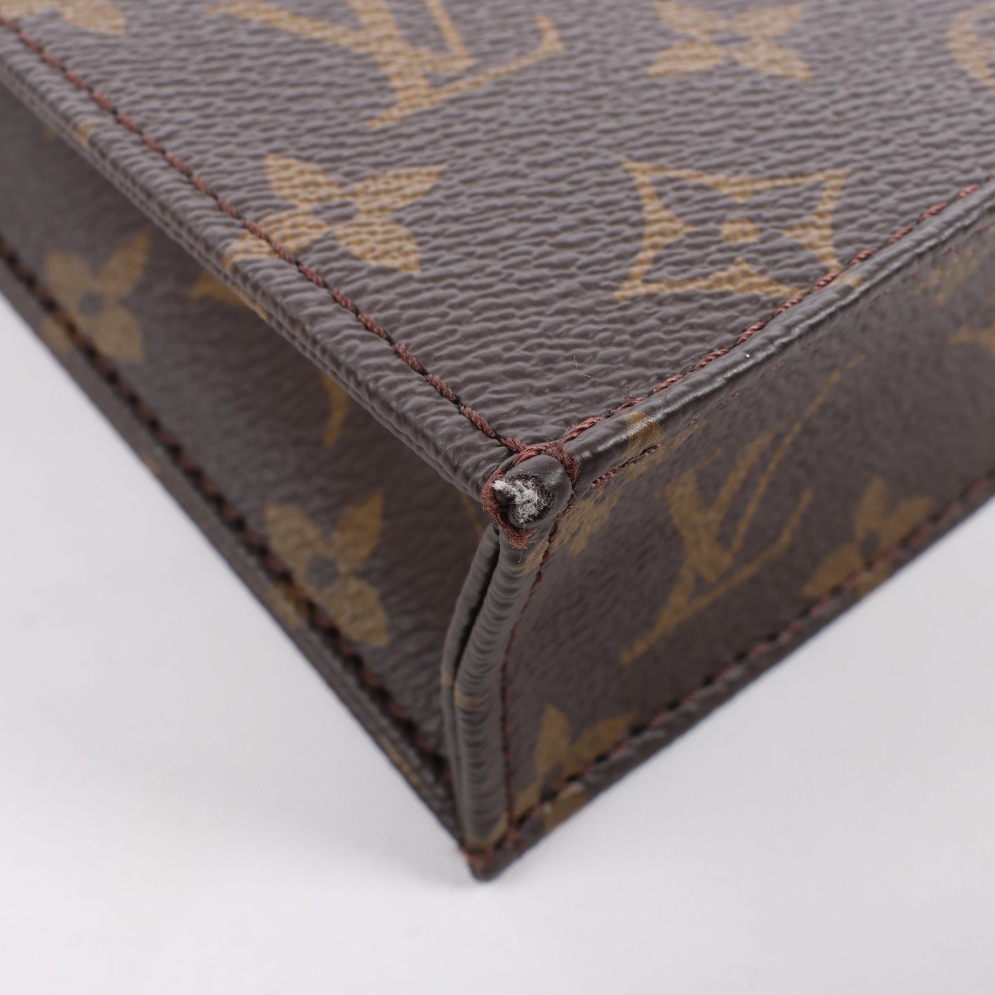 Louis Vuitton Monogram Petit Sac Plat 2Way Handbag M69442