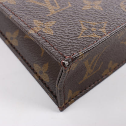 Louis Vuitton Monogram Petit Sac Plat 2Way Handbag M69442